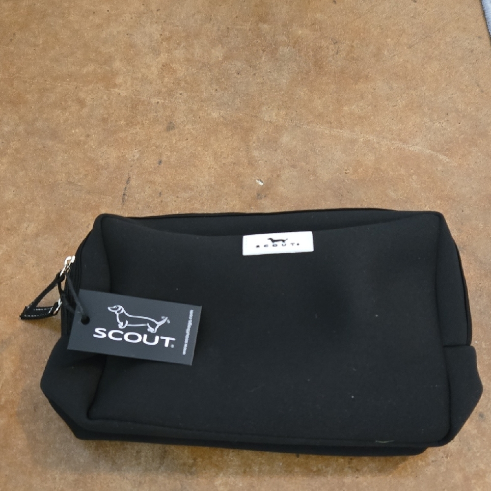 Scout Black Toiletry Bag for Men